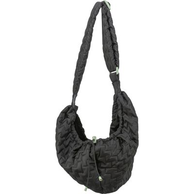 TRIXIE Gesteppte Crossbody Hundetragetasche Mavie mit Kordelzug