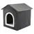 Maison Animaux de Compagnie Gris et Blanc Cachette Maison Multi-taille Maison Animaux de Compagnie Gris et Blanc Cachette Maison Multi-taille