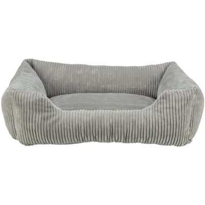 TRIXIE Orthopädisches Cord-Bett für Hunde und Katzen, Memory-Foam