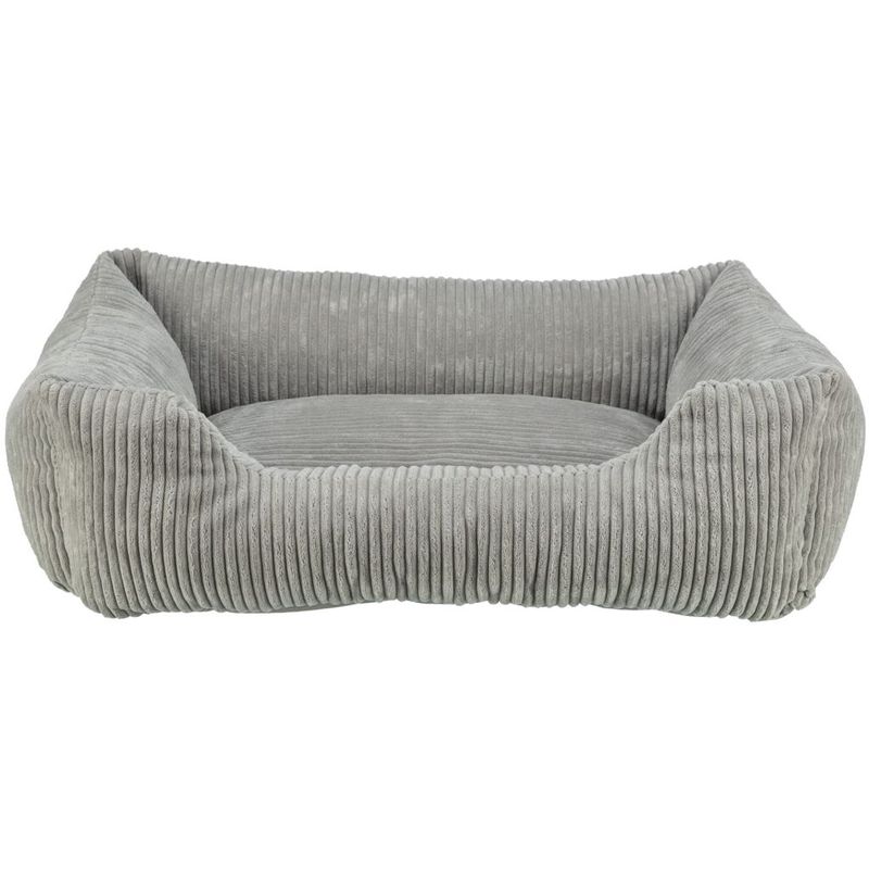 TRIXIE Orthopädisches Cord-Bett für Hunde und Katzen, Memory-Foam