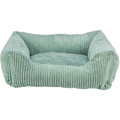 TRIXIE Orthopädisches Cord-Bett für Hunde und Katzen, Memory-Foam
