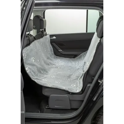 TRIXIE Autoschondecke mit Pfotenmuster und Elastikgurten gegen Verrutschen TRIXIE Autoschondecke mit Pfotenmuster und Elastikgurten gegen Verrutschen