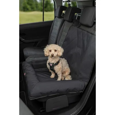 TRIXIE Hunde-Autokissen für Rückbank mit weichem Rand und Gurtdurchführung TRIXIE Hunde-Autokissen für Rückbank mit weichem Rand und Gurtdurchführung