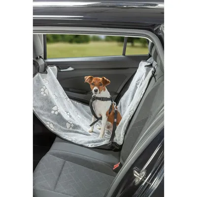 TRIXIE Autoschondecke mit Pfotenprint für Vorder- und Rücksitz TRIXIE Autoschondecke mit Pfotenprint für Vorder- und Rücksitz