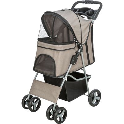 TRIXIE Buggy mit 4 Rädern für Hunde bis 15 kg
