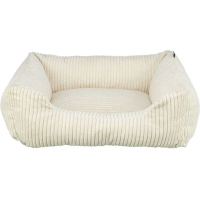 TRIXIE Orthopädisches Cord-Bett für Hunde und Katzen, Memory-Foam