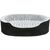 schwarz/grau, 110 × 92 cm