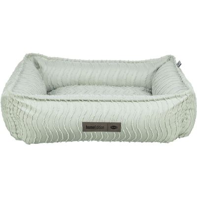 TRIXIE Hundebett Marley Wave mit Rand und Wellenoptik