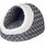 grau/creme, 35 × 26 × 41 cm