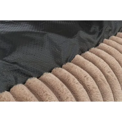 TRIXIE Eckiges Hundebett Lonni aus Plüsch mit Rand in Breitcord-Optik TRIXIE Eckiges Hundebett Lonni aus Plüsch mit Rand in Breitcord-Optik