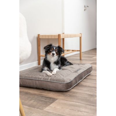 TRIXIE Hundekissen Liano mit Liegefläche aus robustem Webstoff, Samt-Kante