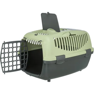 TRIXIE Capri Transportbox für kleine Hunden und Katzen aus Kunststoff TRIXIE Capri Transportbox für kleine Hunden und Katzen aus Kunststoff