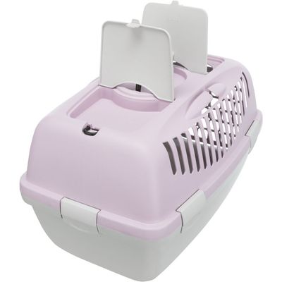 TRIXIE Capri Transportbox für kleine Hunden und Katzen aus Kunststoff