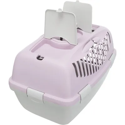 TRIXIE Capri Transportbox für kleine Hunden und Katzen aus Kunststoff