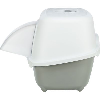 TRIXIE Outdoor Katzentoilette Davio Top mit überdachtem Eingang