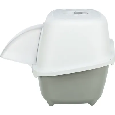 TRIXIE Outdoor Katzentoilette Davio Top mit überdachtem Eingang