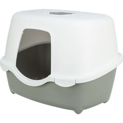 TRIXIE Outdoor Katzentoilette Davio Top mit überdachtem Eingang