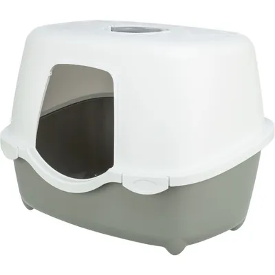 TRIXIE Outdoor Katzentoilette Davio Top mit überdachtem Eingang