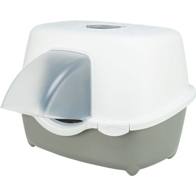 TRIXIE Outdoor Katzentoilette Davio Top mit überdachtem Eingang