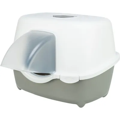 TRIXIE Outdoor Katzentoilette Davio Top mit überdachtem Eingang
