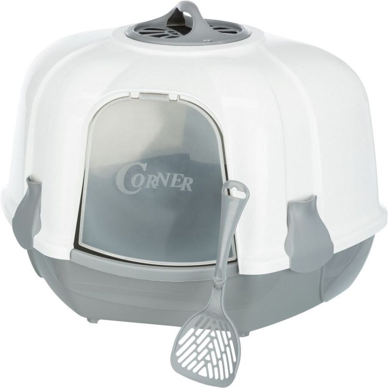 TRIXIE Ecktoilette Maro, mit Haube