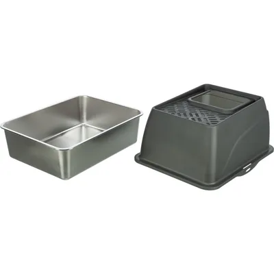 TRIXIE Edelstahltoilette Niro Hop-In TRIXIE Edelstahltoilette Niro Hop-In