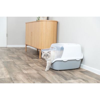 TRIXIE Katzentoilette Vico Open Top, mit Haube