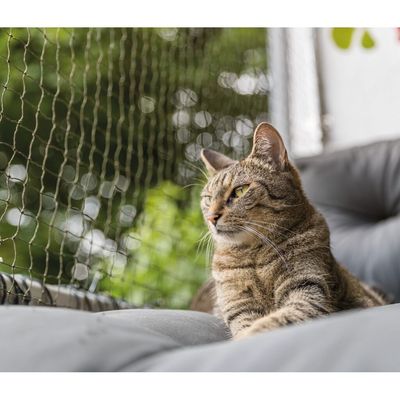 TRIXIE Katzenschutznetz, drahtverstärkt