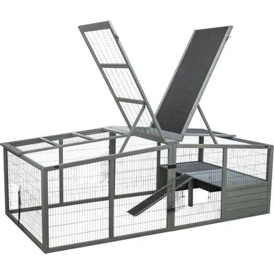 TRIXIE Freilaufgehege XL mit Abdeckung