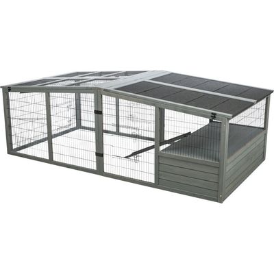TRIXIE Freilaufgehege XL mit Abdeckung