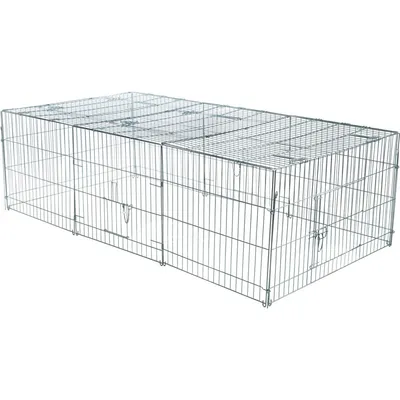 TRIXIE Freilaufgehege mit Abdeckung TRIXIE Freilaufgehege mit Abdeckung