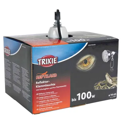 TRIXIE Reflektor-Klemmleuchte mit Schutzgitter TRIXIE Reflektor-Klemmleuchte mit Schutzgitter