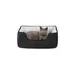 lionto 2-in-1 Katzenbett, wendbar, weich und pflegeleicht