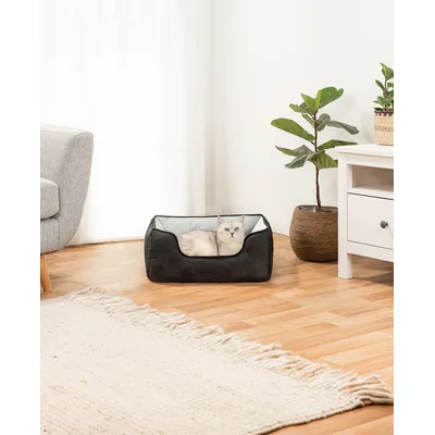 lionto 2-in-1 Katzenbett, wendbar, weich und pflegeleicht lionto 2-in-1 Katzenbett, wendbar, weich und pflegeleicht