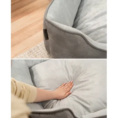 lionto 2-in-1 Katzenbett, wendbar, weich und pflegeleicht lionto 2-in-1 Katzenbett, wendbar, weich und pflegeleicht