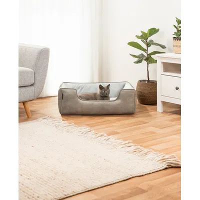lionto 2-in-1 Katzenbett, wendbar, weich und pflegeleicht lionto 2-in-1 Katzenbett, wendbar, weich und pflegeleicht