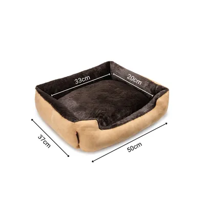 lionto Katzenbett mit Wendekissen, niedrigem Einstieg & rutschfestem Boden lionto Katzenbett mit Wendekissen, niedrigem Einstieg & rutschfestem Boden