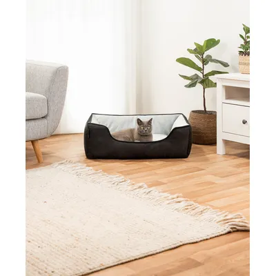 lionto 2-in-1 Katzenbett, wendbar, weich und pflegeleicht lionto 2-in-1 Katzenbett, wendbar, weich und pflegeleicht