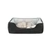 lionto 2-in-1 Katzenbett, wendbar, weich und pflegeleicht