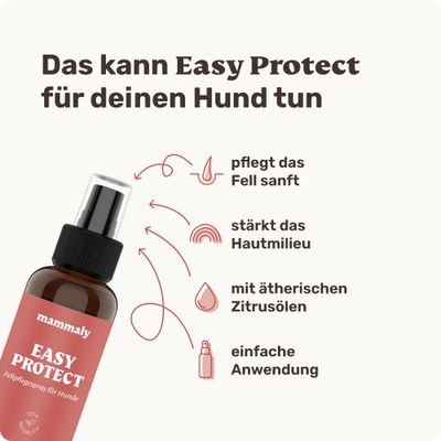 mammaly - Easy Protect® - Fellpflege-Spray für Hunde