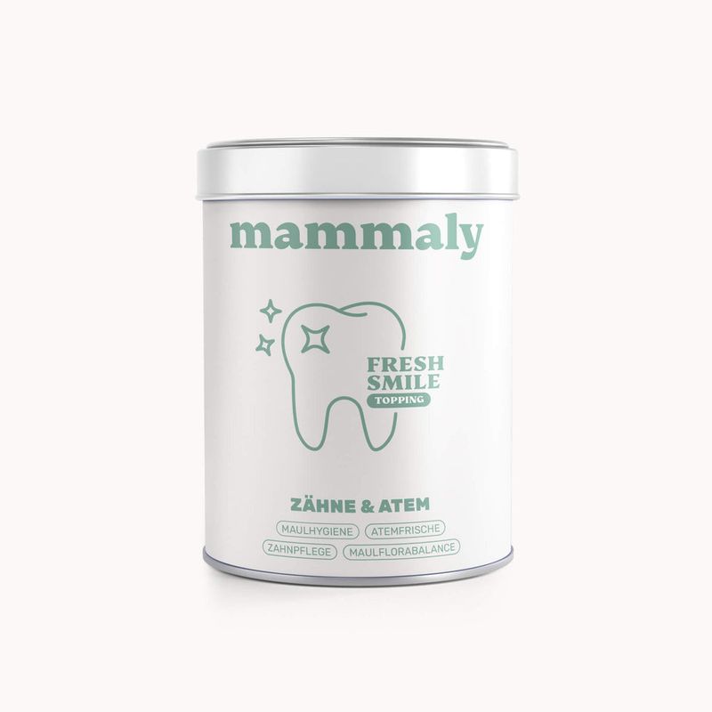 mammaly - Fresh Smile® Futtertopping - Zahnpflege-Pulver für Hunde