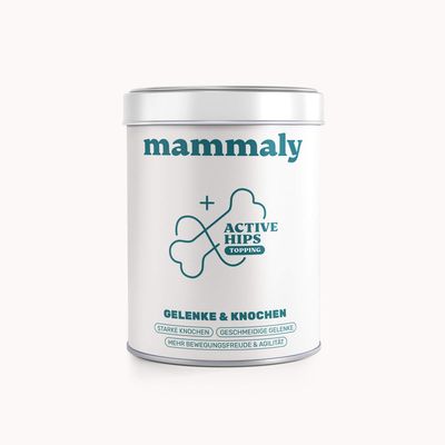 mammaly - Active Hips® Futtertopping - Gelenk-Pulver für Hunde