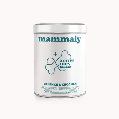 mammaly - Active Hips® Futtertopping - Gelenk-Pulver für Hunde mammaly - Active Hips® Futtertopping - Gelenk-Pulver für Hunde