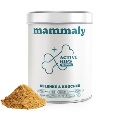 mammaly - Active Hips® Futtertopping - Gelenk-Pulver für Hunde