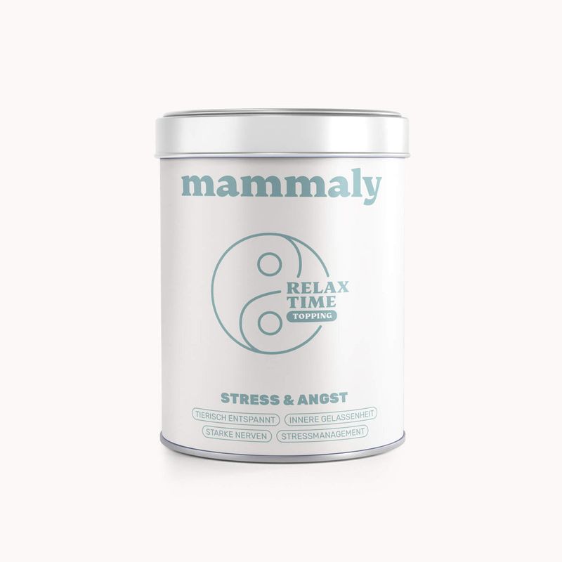 mammaly - Relax Time® Futtertopping - Entspannungs-Pulver für Hunde