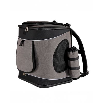 lionto Katzenrucksack wasserabweisend mit Mesh und Regenschutz