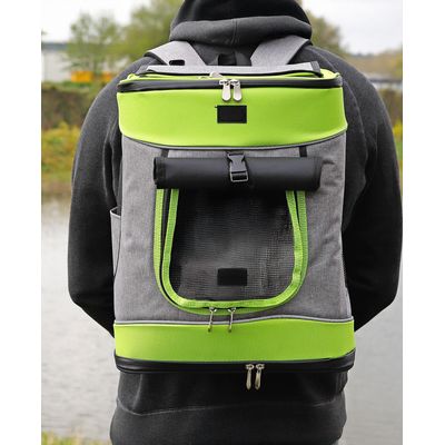 lionto Katzenrucksack wasserabweisend mit Mesh und Regenschutz