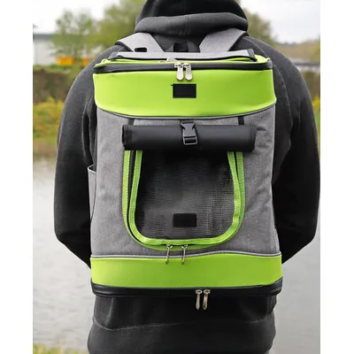lionto Katzenrucksack wasserabweisend mit Mesh und Regenschutz lionto Katzenrucksack wasserabweisend mit Mesh und Regenschutz