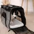 lionto Katzentransporttasche faltbar mit Mesh und Schultergurt lionto Katzentransporttasche faltbar mit Mesh und Schultergurt