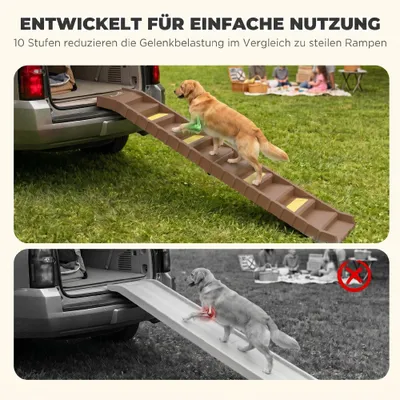 PawHut Hunderampe